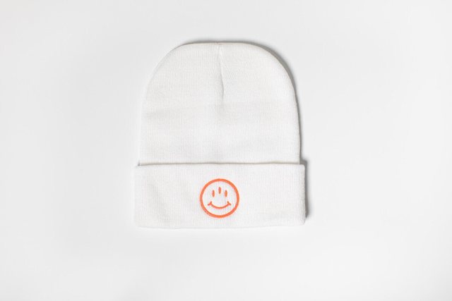 Embroidered Knit Beanie view 8