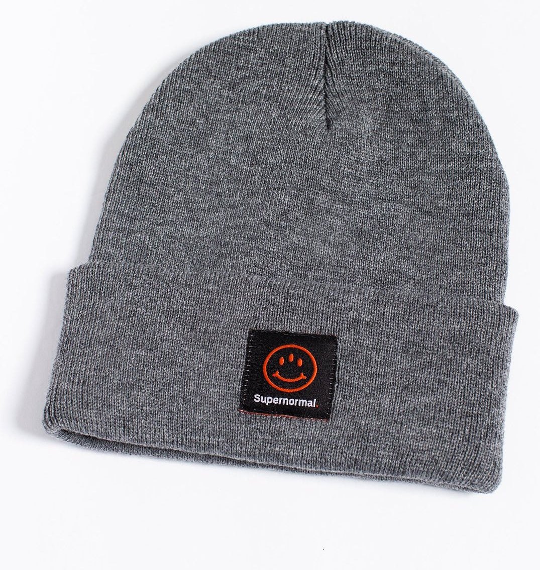 Patch Knit Beanie
