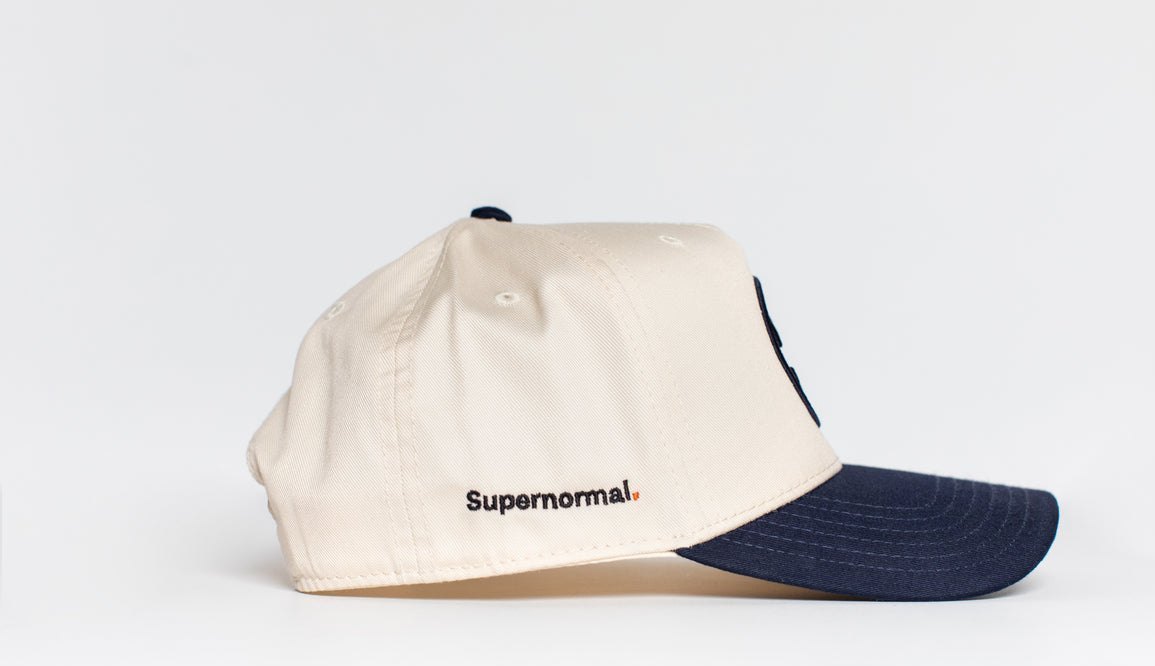 Two-Toned Snapback — Navy