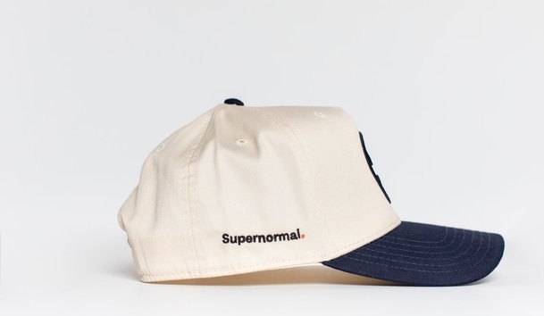 Two-Toned Snapback — Navy view 2