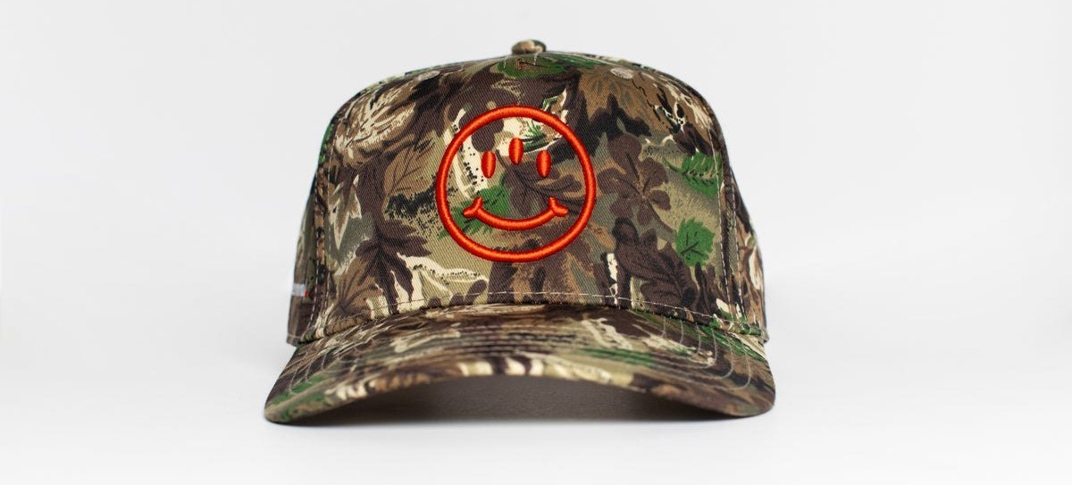 Two-Toned Snapback — Woodland Camo